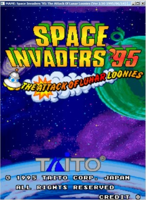 Space invaders 95 the attack of lunar loonies